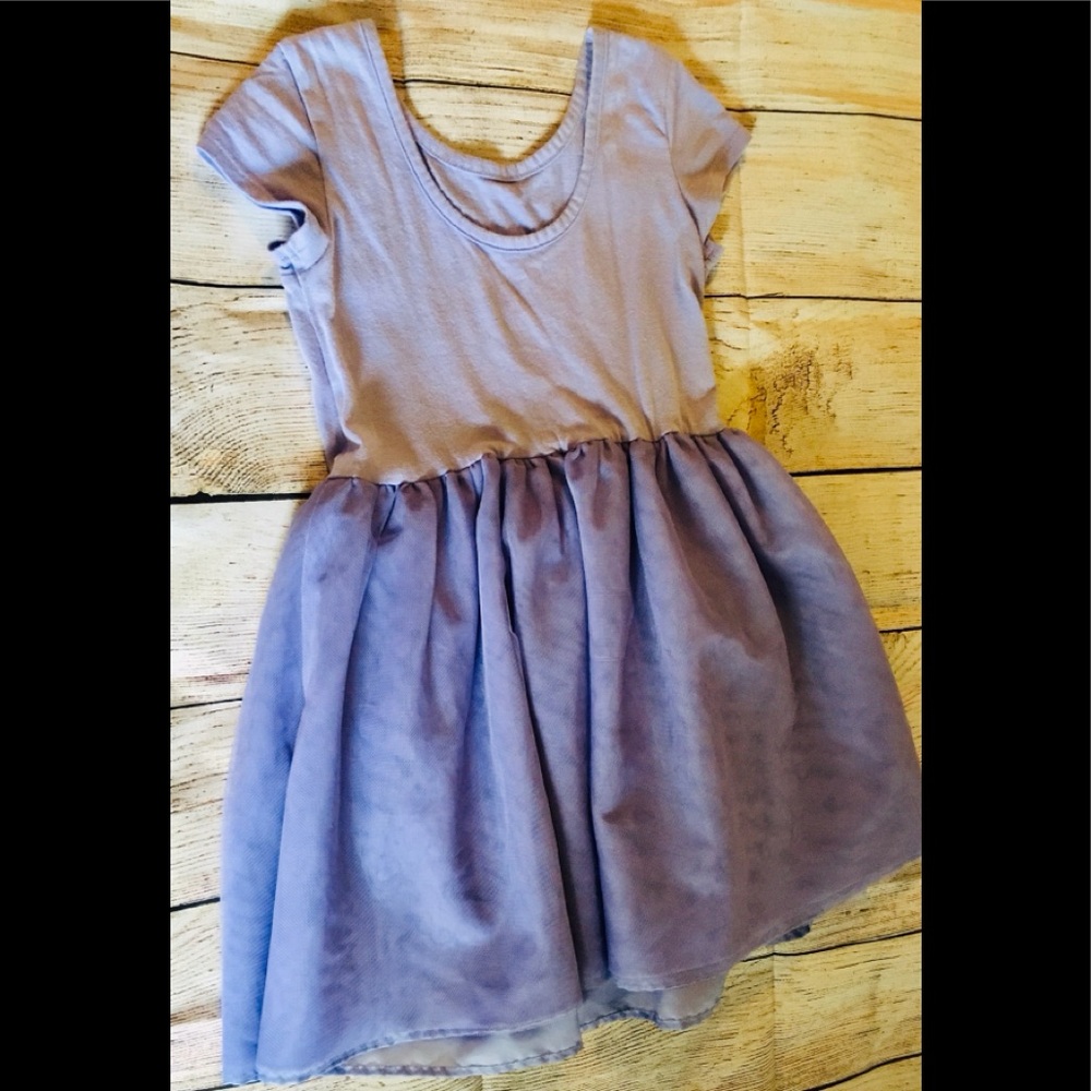 Purple toddler dress